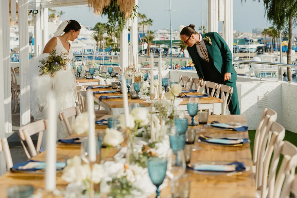 Boda en Club Náutico de Puerto Colón, fotografía de Imagiustudio